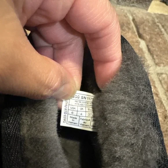 UGG Womens Classic Ultra Mini Biarritz Boot Grey/Gray size us 6 - Picture 16 of 16